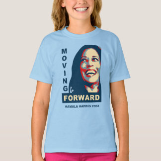 Camiseta MOVING FORWARD Kamala Harris para o Presidente 202