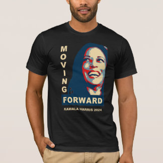Camiseta MOVING FORWARD Kamala Harris para o Presidente 202