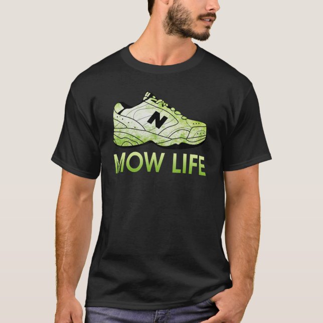 Camiseta Mow Life Green Sneaker (Frente)