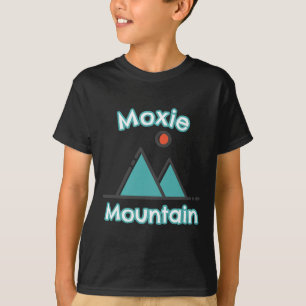 Camiseta Moxie Mountain Maine Montanhas Climbing Hiking Aca
