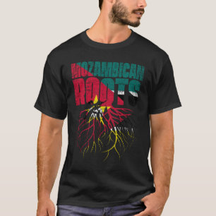 Camiseta Mozambican Roots Moçambique Heritage Flag