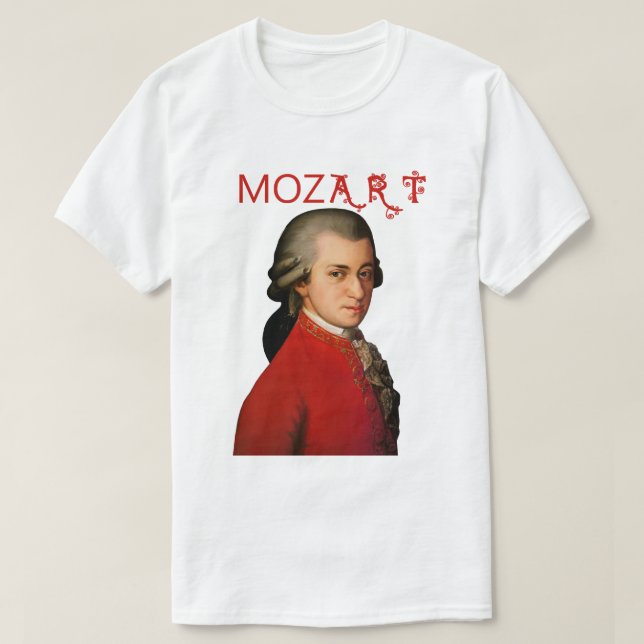 Camiseta mozART (Frente do Design)