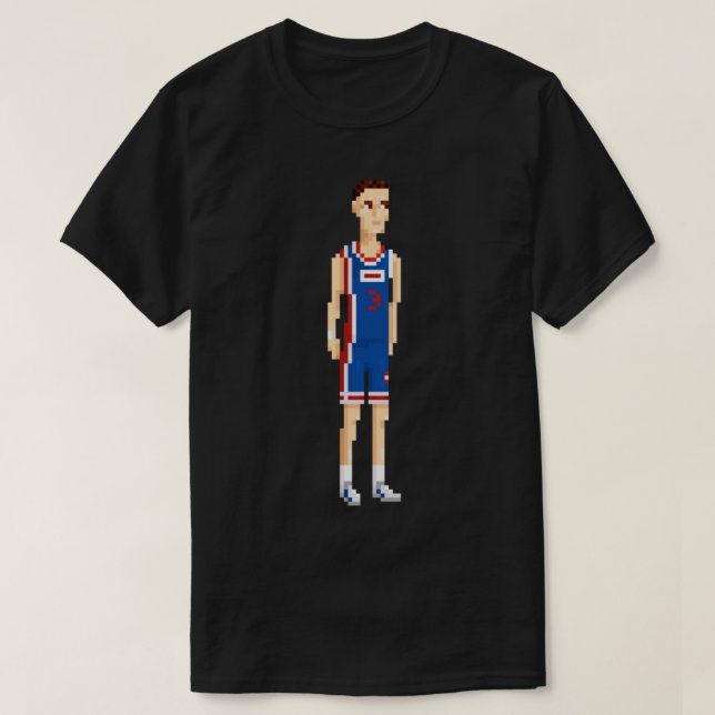 Camiseta Mozart do basquete (Frente do Design)