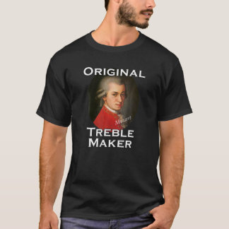 Camiseta Mozart, o músico original de torcedores