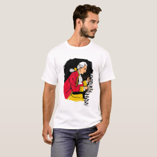Camiseta Mozart toca piano
