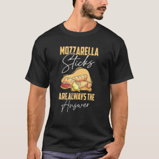 Camiseta Mozzarella Sticks Love Cheese Sticks Mozzarella Ru
