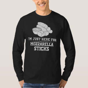 Camiseta Mozzarella Sticks Pão de queijo