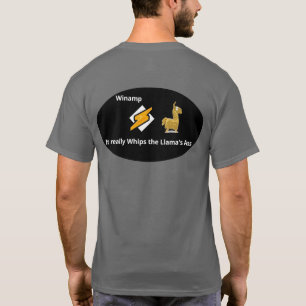 Camiseta MP3 Llama