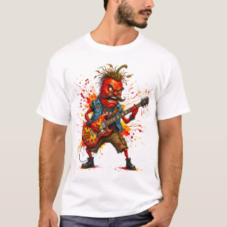 Camiseta Mr. Chili Rockstar Quente Vermelho