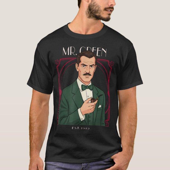 Camiseta Mr Green - Dica (Frente)