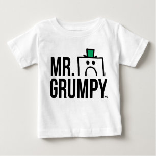 Camiseta Mr Grumpy Peeking Head Over Name