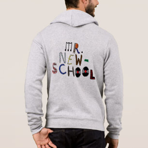 CAMISETA MR JAQUETA DE COBERTURA DA NOVA ESCOLA