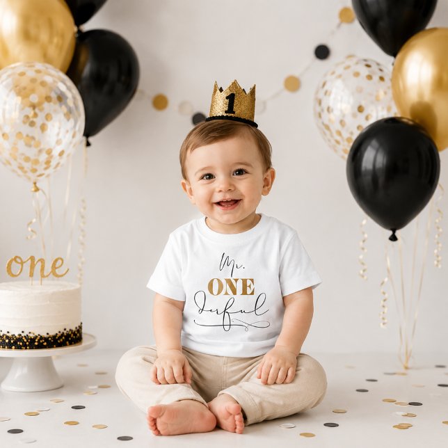 Camiseta Mr. Onederful Baby (Mr. Onederful Baby T-Shirt)