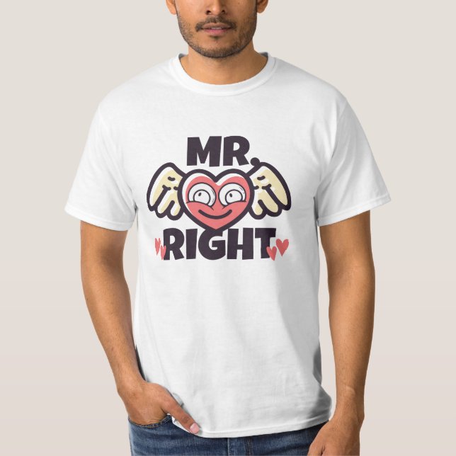 Camiseta Mr. Right (Frente)