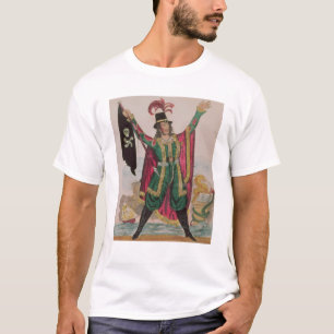 Camiseta Mr.T.P.Cooke no papel do holandês de vôo