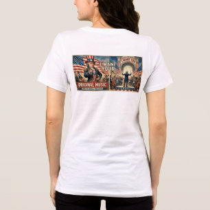 Camiseta MrBeats como Tio Sam