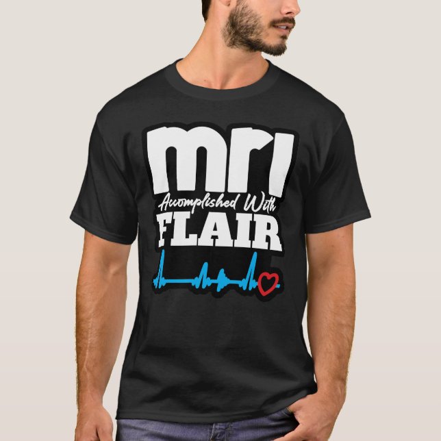 Camiseta MRI realizada com FLAIR (Frente)