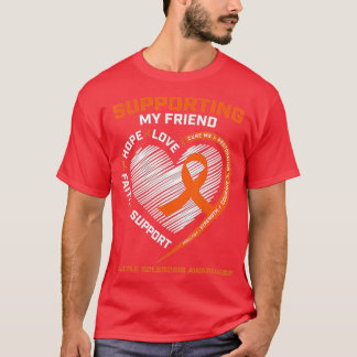 Camiseta MS I Veste Laranja Para Minha Amiga Esclerose Múlt