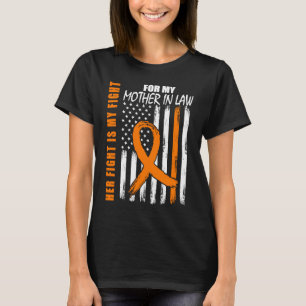 Camiseta MS Sua Luta Contra A Mãe Em Lei Múltipla Esclerose