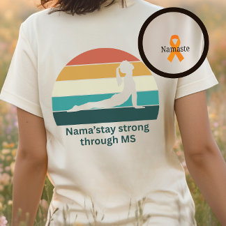 Camiseta MS warrior, esclerose múltipla, presente de amante
