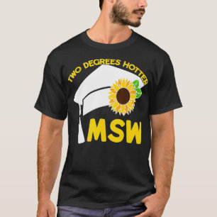 Camiseta MSW Mestre do Trabalho SocialDois graus Mestre Mai