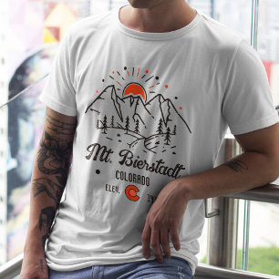 Camiseta Mt Bierstadt Colorado 14ers Minimalista