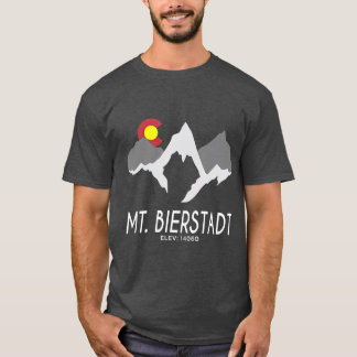 Camiseta Mt Bierstadt Hiking Colorado Mountain Men Mulheres