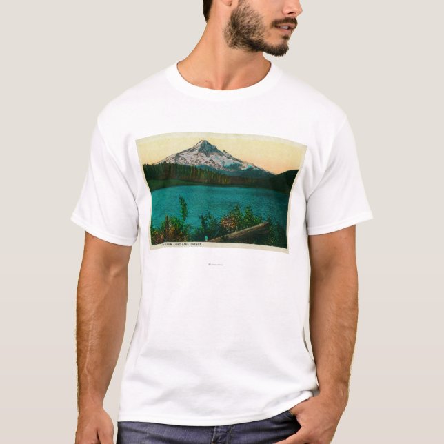 Camiseta Mt. Capa de lago perdido, ORMt. Capa, OU (Frente)