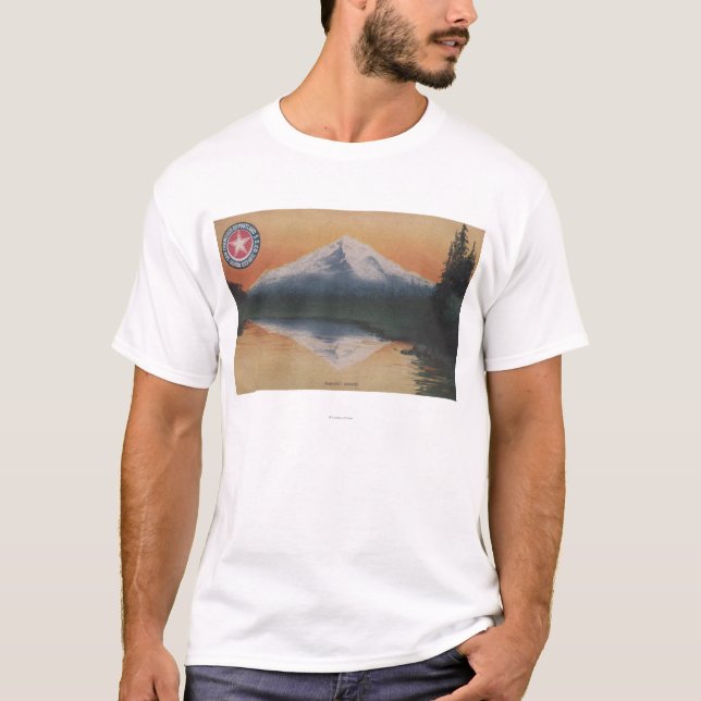 Camiseta Mt. Capa, Oregon - San Francisco a Portland (Frente)