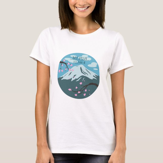 Camiseta Mt. Fuji Altitude (Frente)