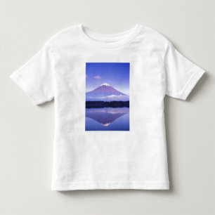 Camiseta Mt. Fuji com Nuvem Lenticular, Lago Motosu,