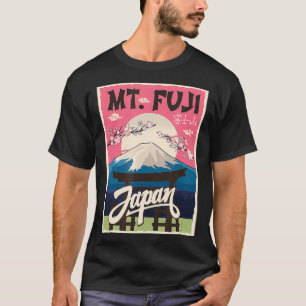 Camiseta Mt Fuji Japão Tóquio viagem gráfico cultural japon