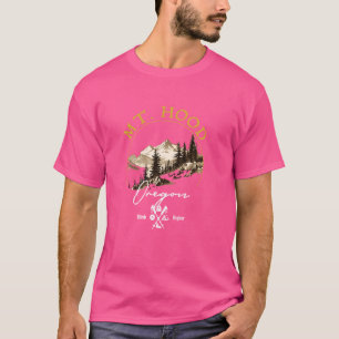 Camiseta Mt. Hood Retro Vintage Roupa - Monte Hood Souvenir