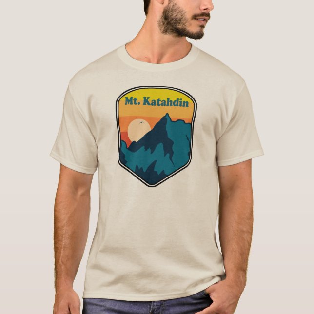 Camiseta Mt. Katahdin Maine Sunrise (Frente)