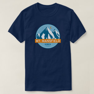 Camiseta Mt. Mansfield Vermont Stars Moon