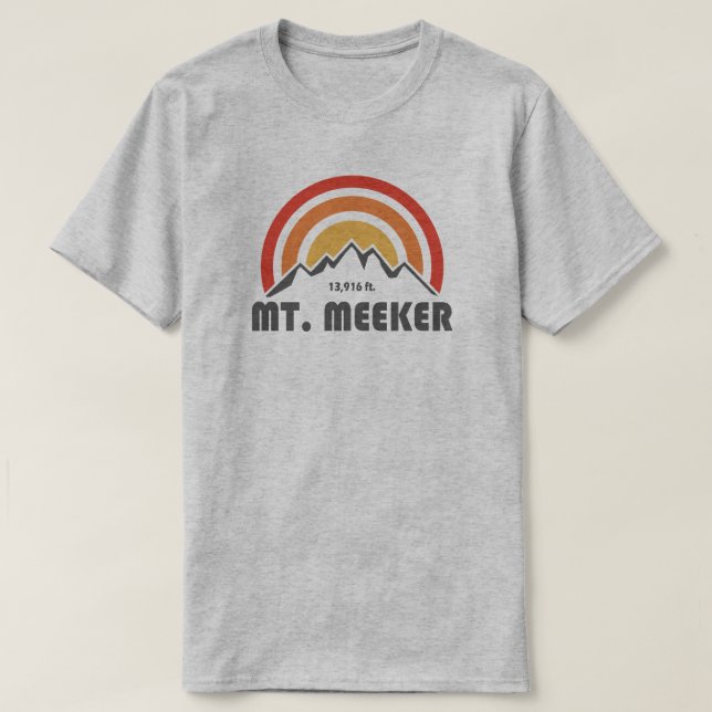 Camiseta Mt. Meeker Colorado (Frente do Design)