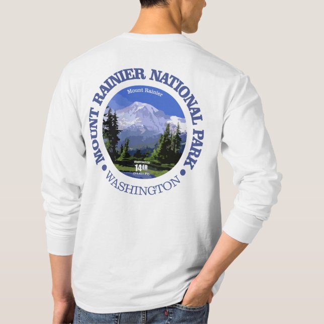 Camiseta Mt Rainier NP (Verso)