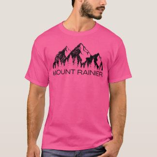 Camiseta Mt Rainier Shirt Monte Rainier National Park Washi