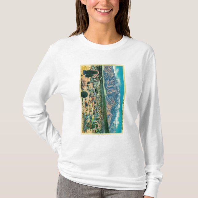 Camiseta Mt. San Jacinto do jardim do diabo (Frente)