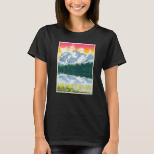 Camiseta Mt Shucksan North Cascades Viagem Po