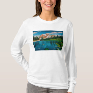 Camiseta Mt. Shuksan e lago picture, WA