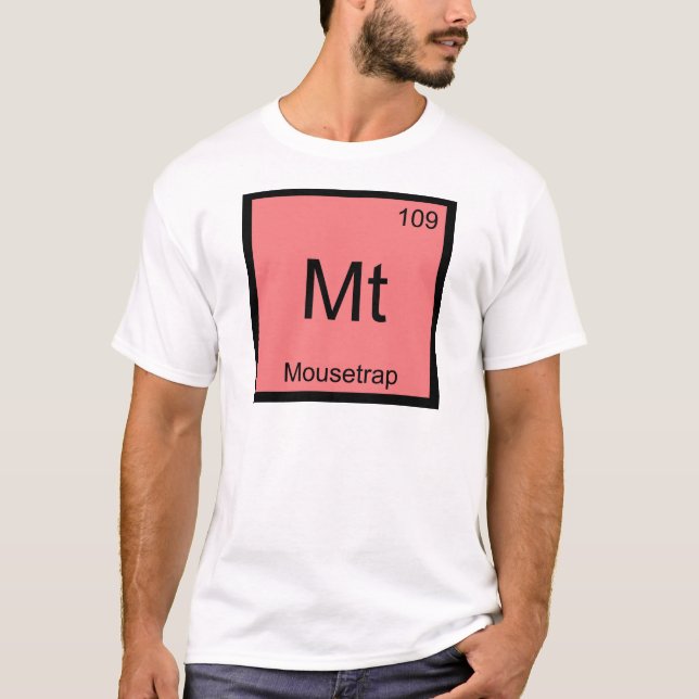Camiseta Mt - Símbolo do Elemento Químico Armadilh (Frente)