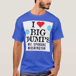 Camiseta Mt Spokane Monte Ski Mountain Resort Washington Sk