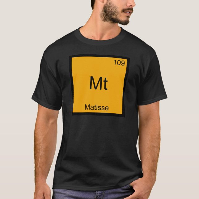 Camiseta Mt - T engraçado do símbolo do elemento da química (Frente)