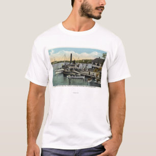 Camiseta Mt. Washington, navios do Gov. Endicott entrados