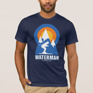 Camiseta Mt Waterman Ski Sunset Retro-Shirt