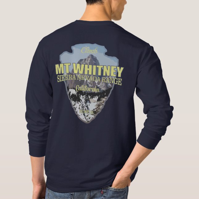 Camiseta Mt Whitney (seta) (Verso)