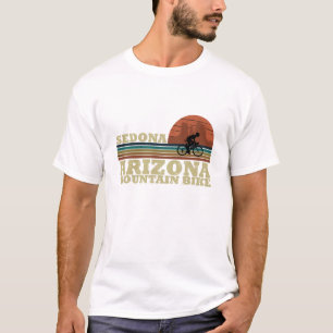 Camiseta Mtb Az Sedona - Bicicleta de Montanha do Arizona