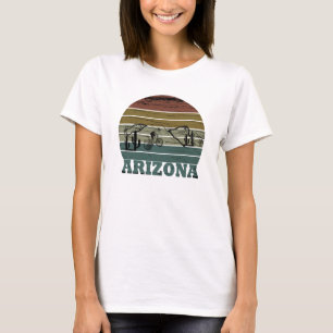 Camiseta Mtb Az Sedona - Bicicleta de Montanha do Arizona