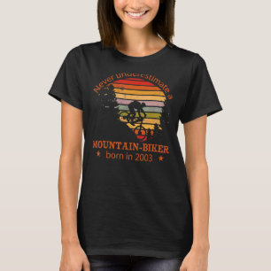 Camiseta Mtb Bicicletas Vintage 2003 Birthday Cycling Mount